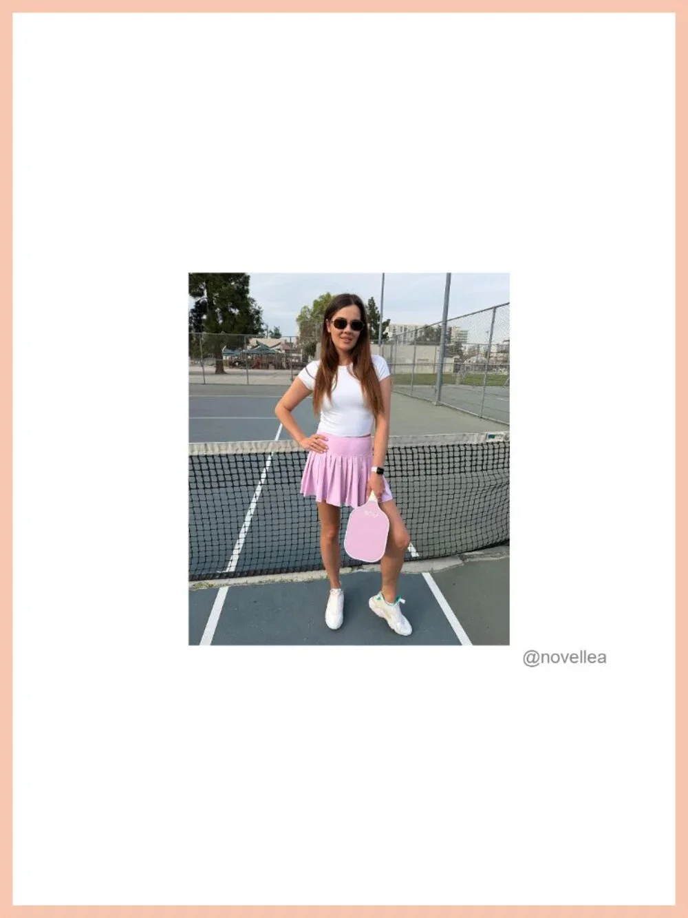 Pleated Tennis Skirt Skort with Inner Shorts and Pocket